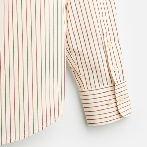 Zara x Harry Lambert mens striped button down. Never worn. Size Small - Picture 7 of 10